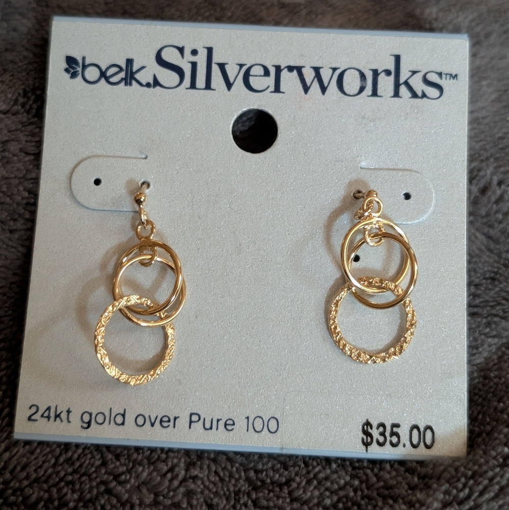 Gold Hoop Earrings